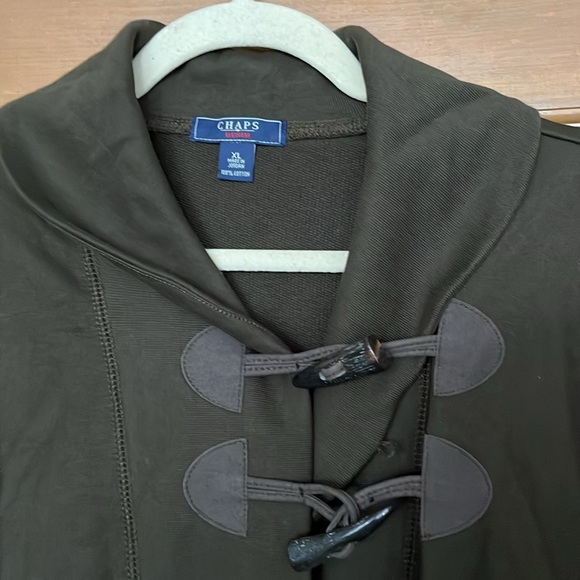 Chaps Olive mid-length JacketNWT - Picture 2 of 4